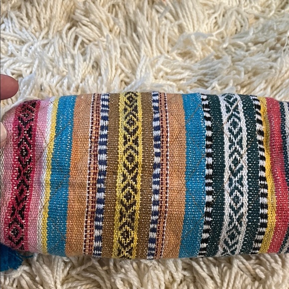 Lovestitch Multicolor Patterned Cosmetic Bag - Picture 3 of 4